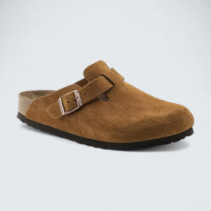 Birkenstock Boston 'Mink Suede'