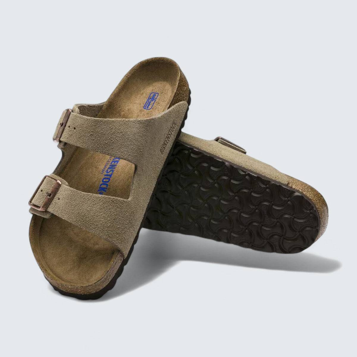 Birkenstock Arizona 'Taupe Suede'