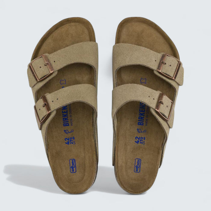 Birkenstock Arizona 'Taupe Suede'