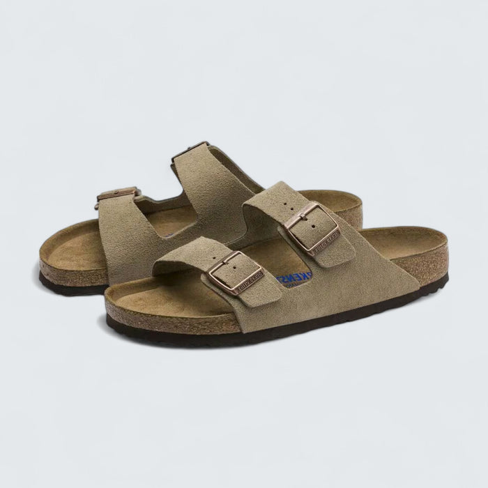 Birkenstock Arizona 'Taupe Suede'