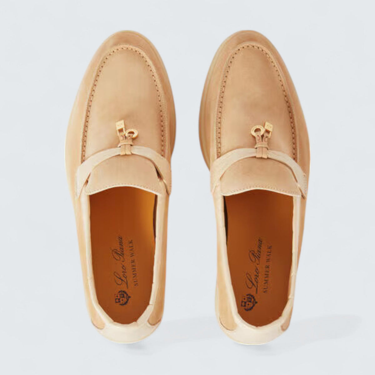 Loro Piana Summer Charms Walk Loafer 'Lemon Meringue'