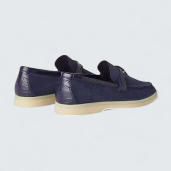Loro Piana Summer Charms Walk Loafer 'Midnight Blue'
