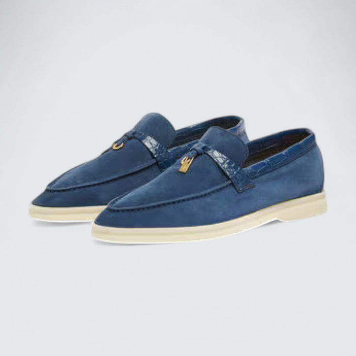 Loro Piana Summer Charms Walk Loafer 'Ocean Heart'