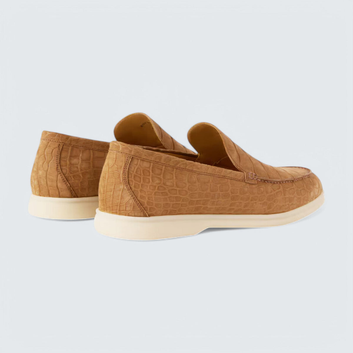 Loro Piana Summer Walk Loafer 'Light Cuir Alligator'