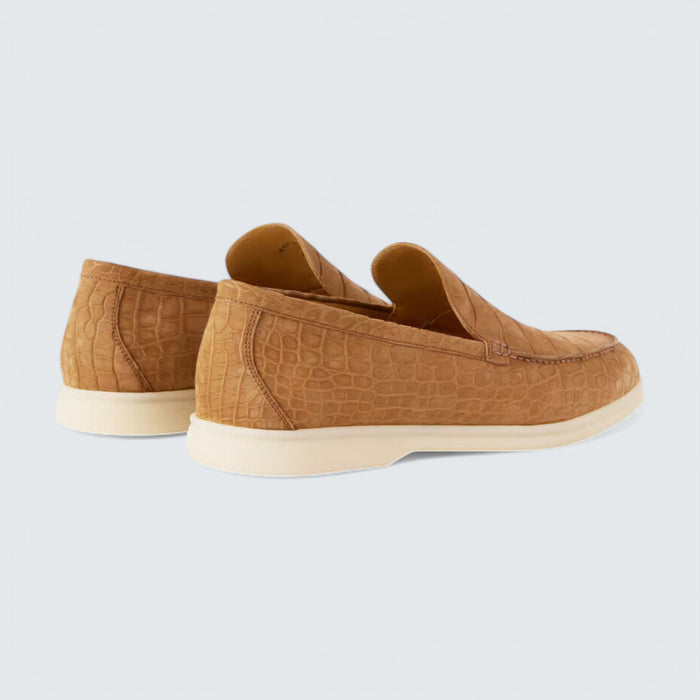 Loro Piana Summer Walk Loafer 'Light Cuir Alligator'