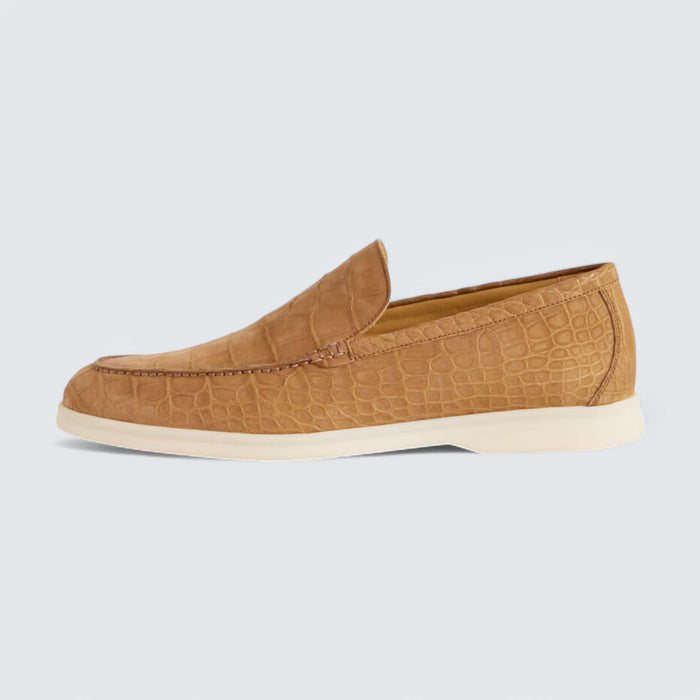 Loro Piana Summer Walk Loafer 'Light Cuir Alligator'