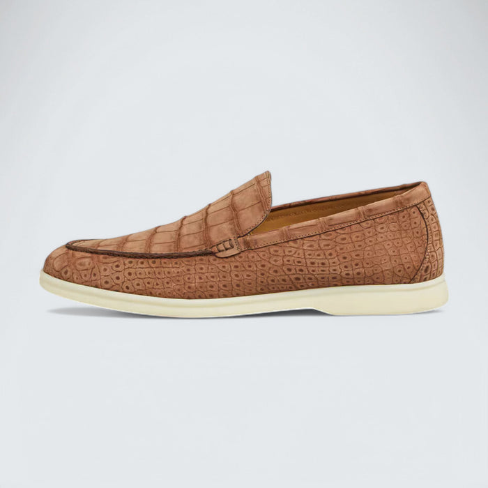 Loro Piana Summer Walk Loafer 'Umber Alligator