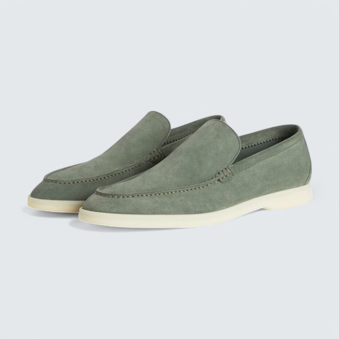 Loro Piana Summer Walk Loafer 'Frozen Fir'