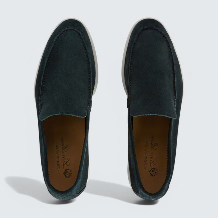 Loro Piana Summer Walk Loafer 'Dark Green'