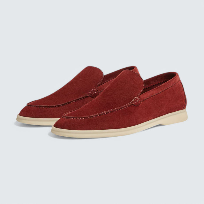 Loro Piana Summer Walk Loafer 'Dried Red'