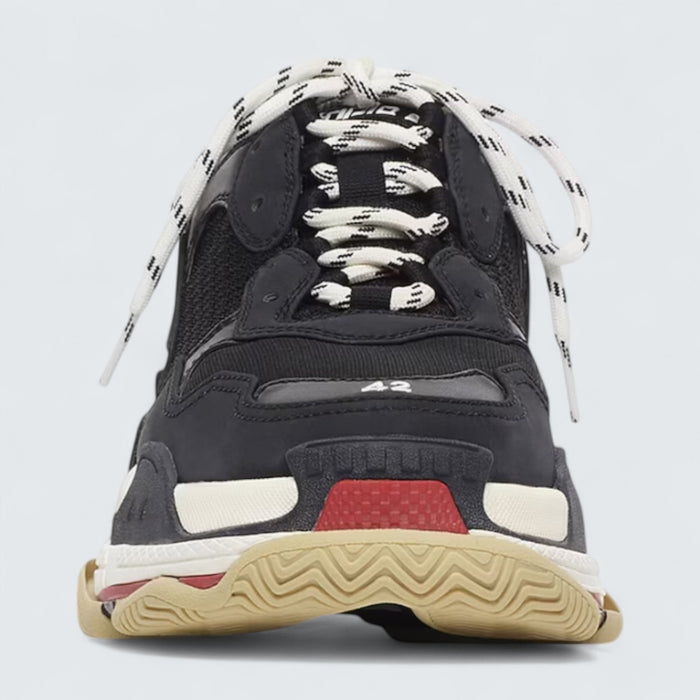 Balenciaga Triple S Sneaker in Black Double Foam and Mesh