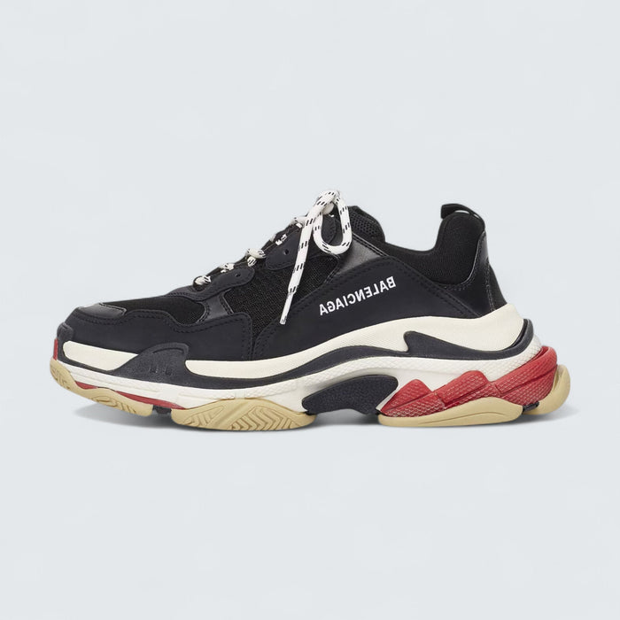 Balenciaga Triple S Sneaker in Black Double Foam and Mesh