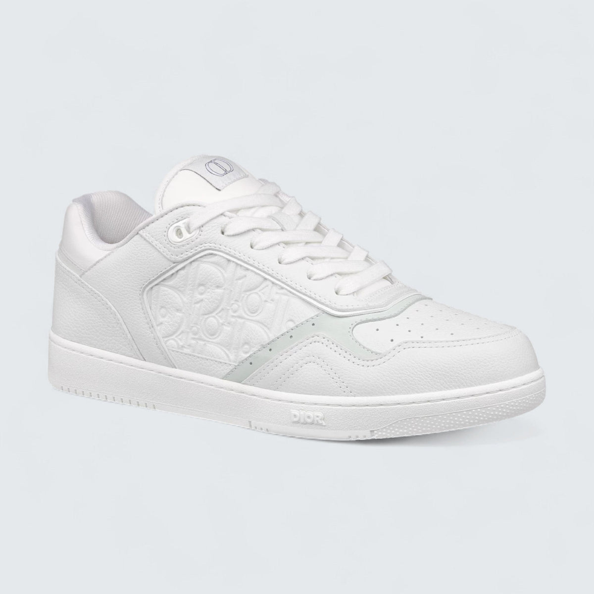 B27 Uptown Low-Top Sneaker 'White Grained Calfskin and White Dior Gravity Leather'