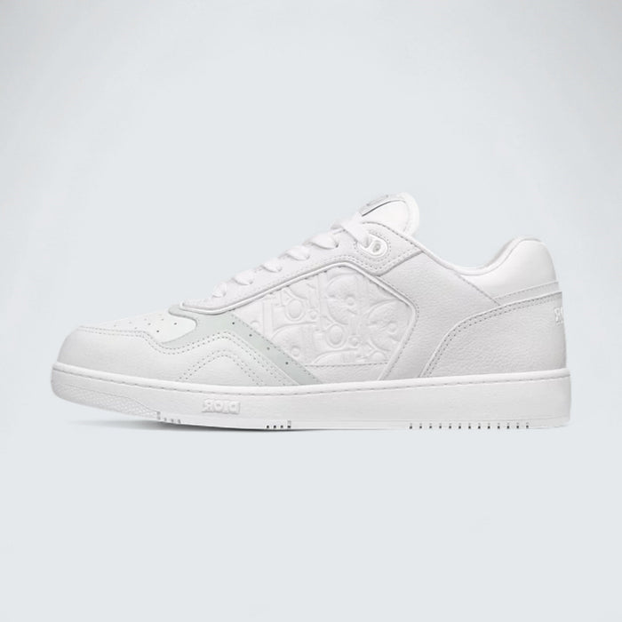 B27 Uptown Low-Top Sneaker 'White Grained Calfskin and White Dior Gravity Leather'