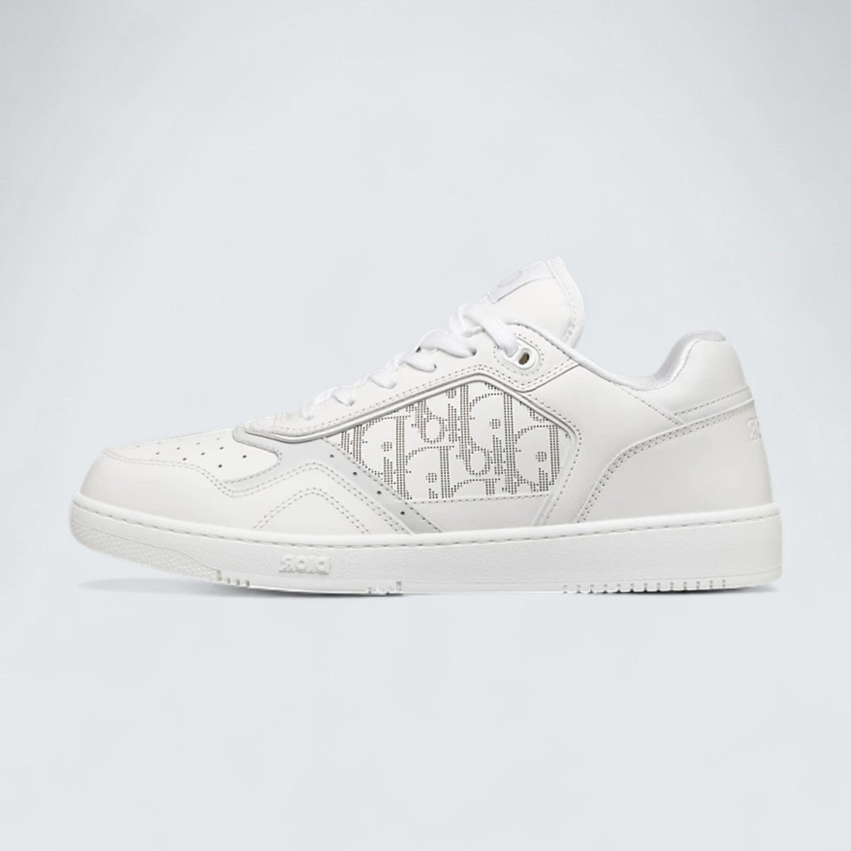 B27 Uptown Low-Top Sneaker 'White Smooth Calfskin and White Dior Oblique Galaxy Leather'