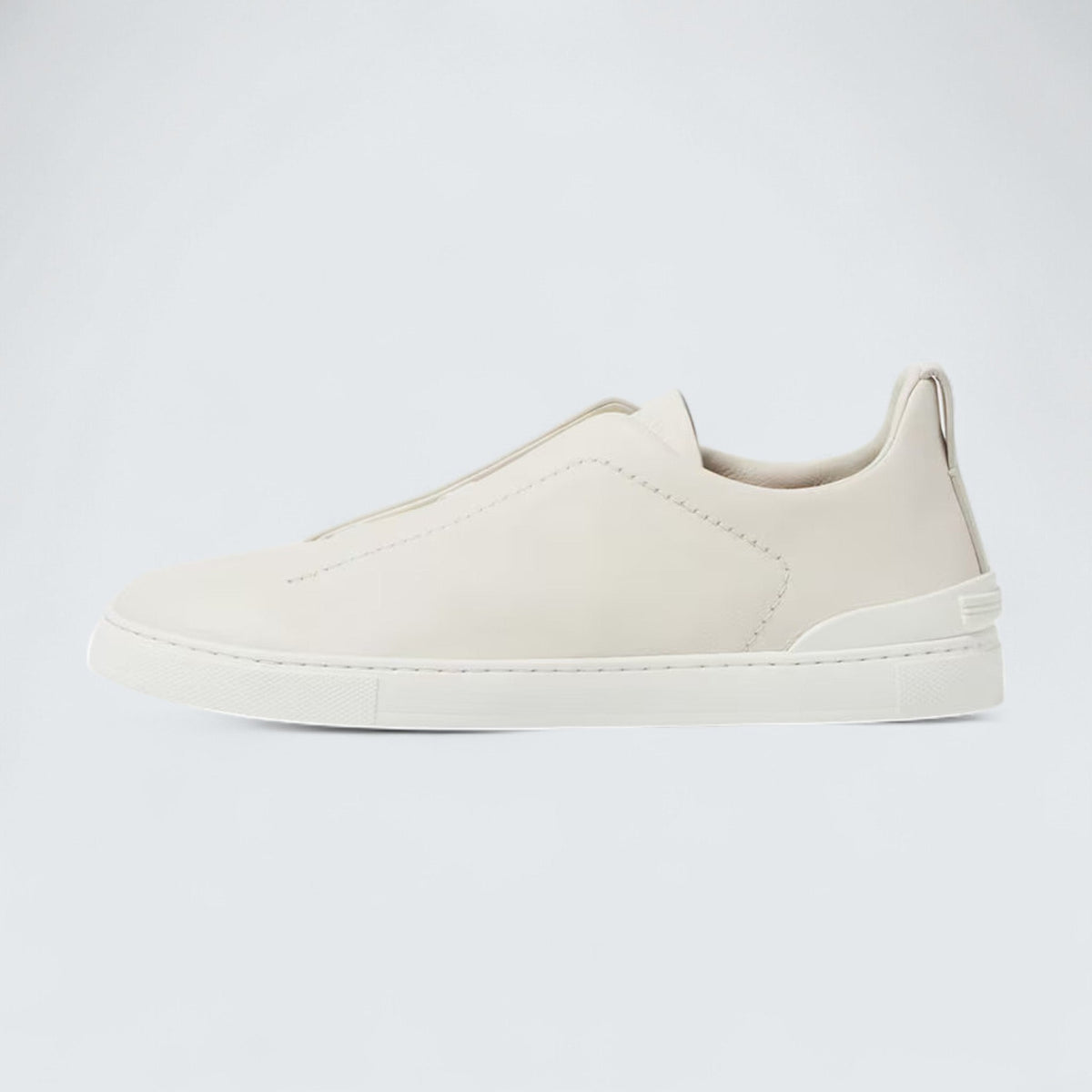 Zegna White Triple Stitch™ SECONDSKIN Sneakers
