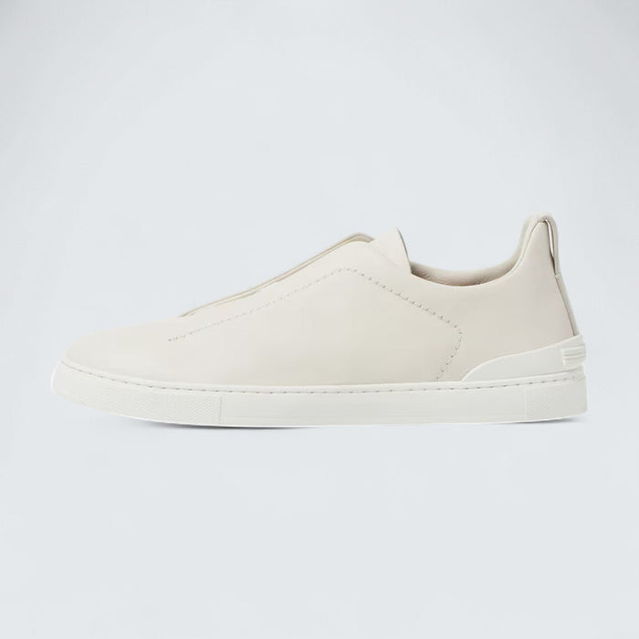 Zegna White Triple Stitch™ SECONDSKIN Sneakers