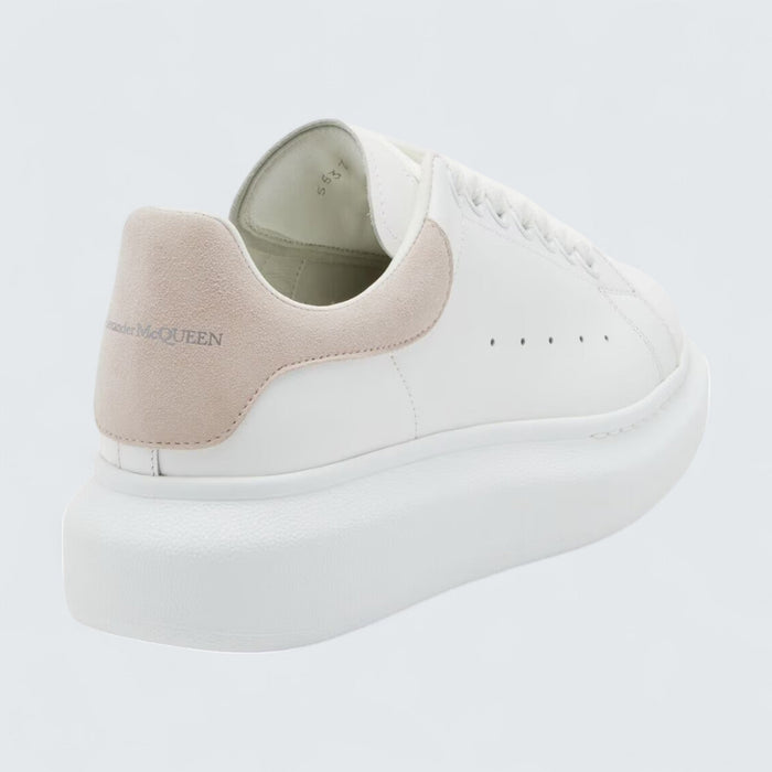 Alexander McQueen Oversized Sneaker in White Patchouli