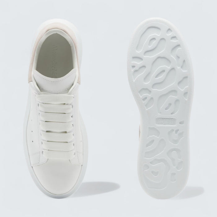 Alexander McQueen Oversized Sneaker in White Patchouli