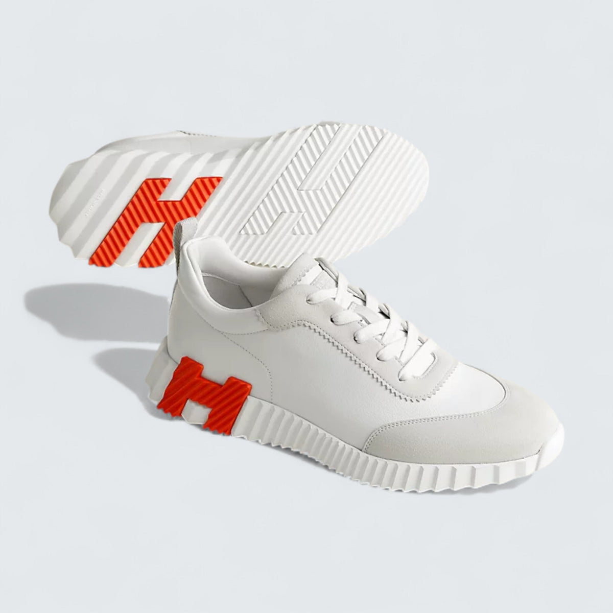 Hermès Bouncing 'Blanc Orange'