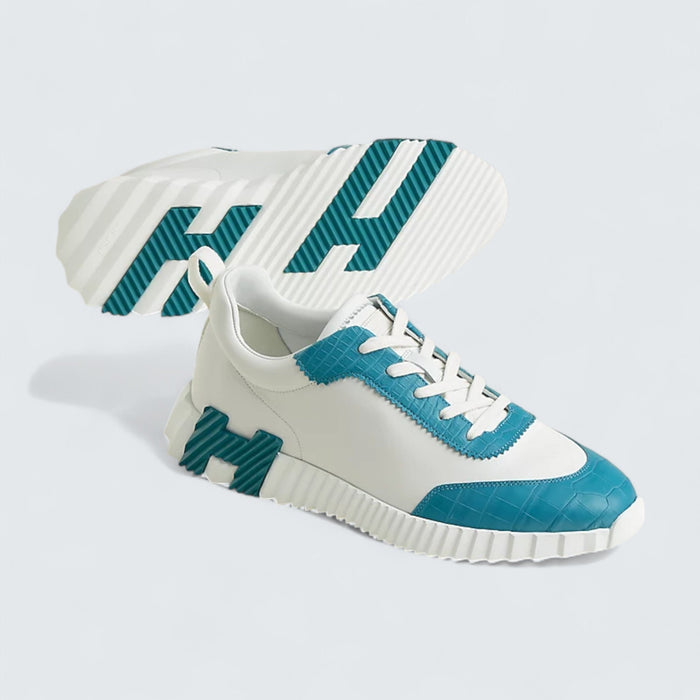 Hermès Bouncing 'Blanc Bleu Minéral'