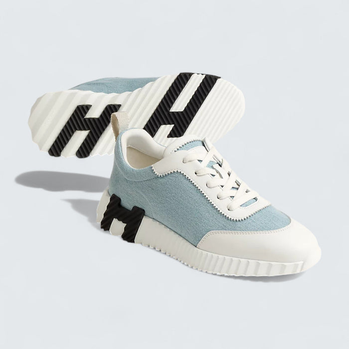 Hermès Bouncing 'Bleu Clair Blanc'