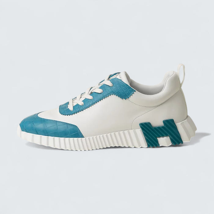 Hermès Bouncing 'Blanc Bleu Minéral'