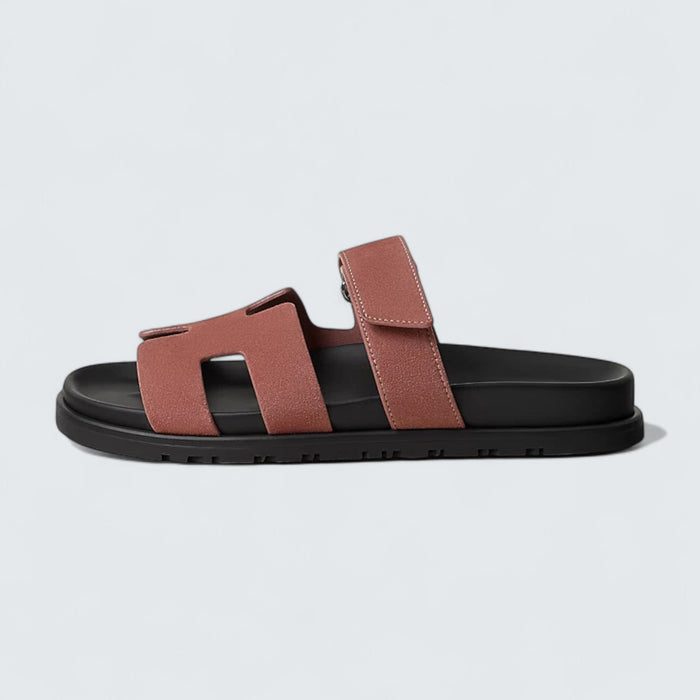 Hermès Chypre Sandals 'Rose Antique'