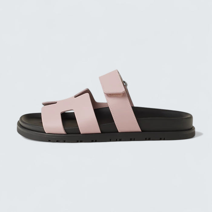 Hermès Chypre Sandals 'Rose Cancan'