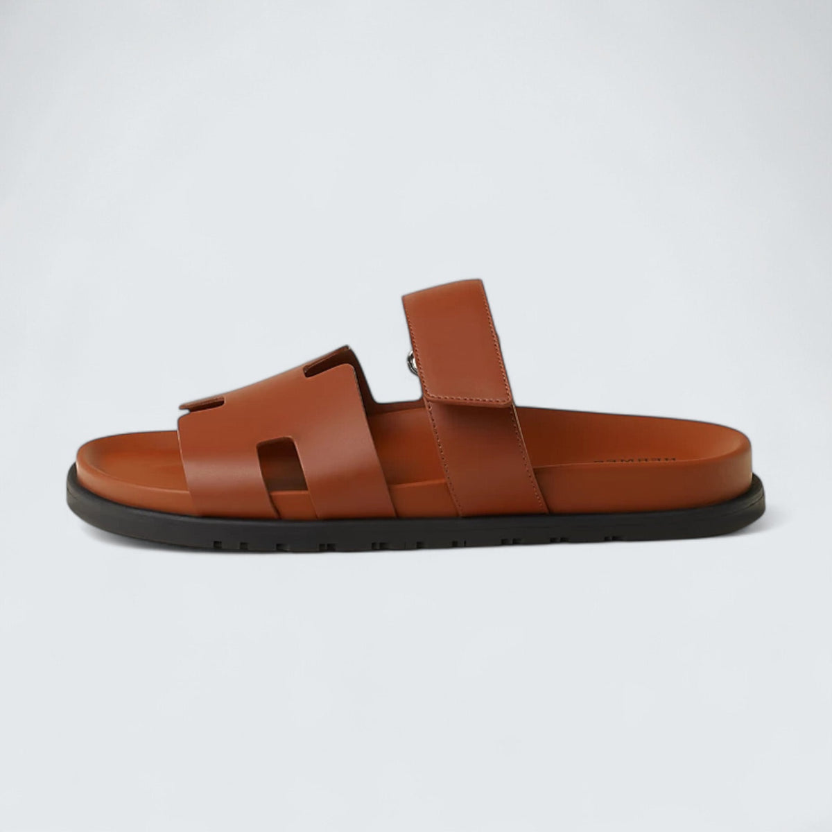 Hermès Chypre Sandals 'Marron Doré'