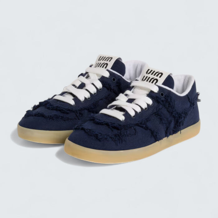 Miu Miu Denim Sneakers 'Royal Blue'