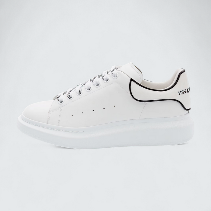 Alexander McQueen Oversized Sneaker in White/Black