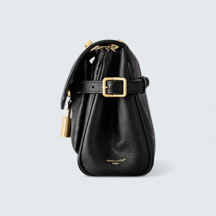 Louis Vuitton Anytime Flap Bag 'Black Monogram Empreinte'