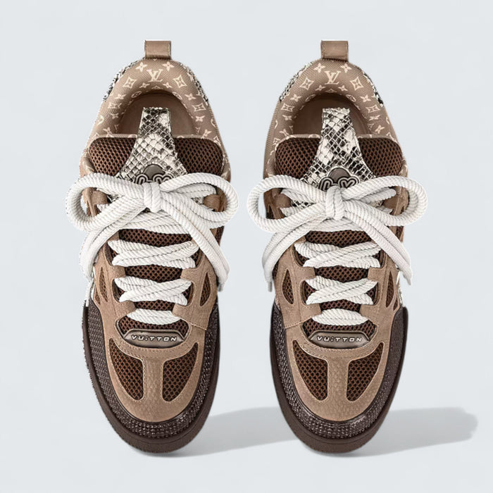 Louis Vuitton LV Skate Sneaker 'Brown/White'