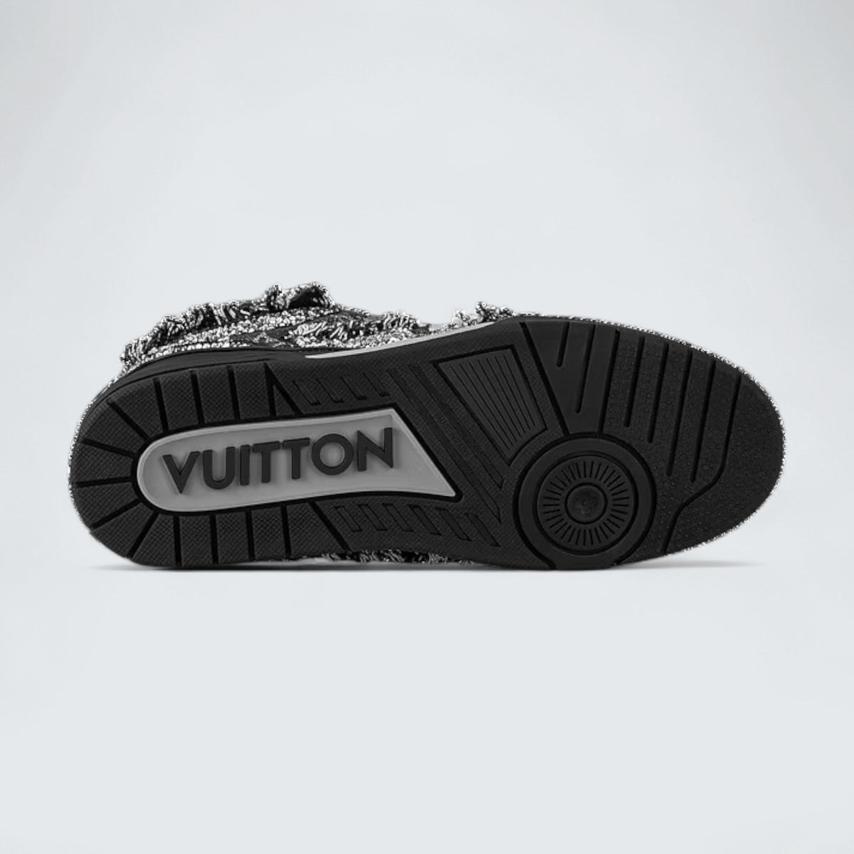 Louis Vuitton LV Skate Sneaker 'Black Sparkle'