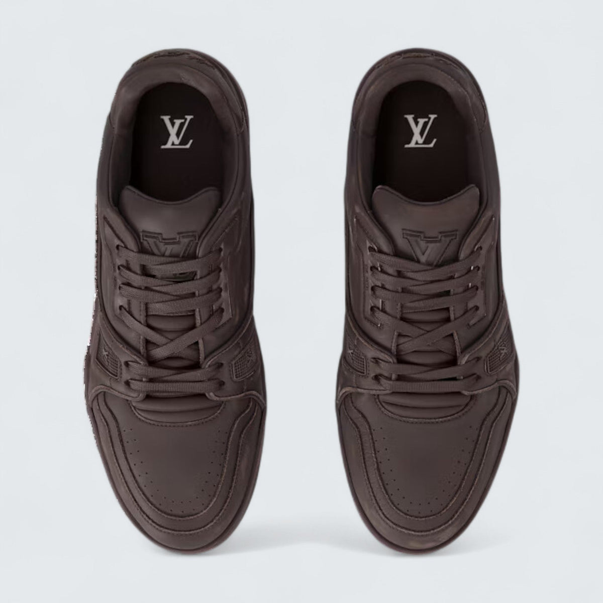 Louis Vuitton LV Trainer Distressed Sneaker 'Marron'