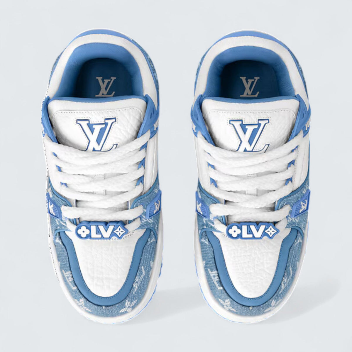 Louis Vuitton LV Trainer Maxi Sneaker 'Denim Blue'