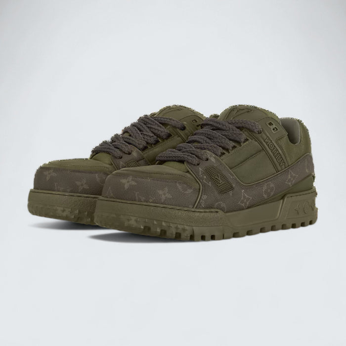 Louis Vuitton LV Trainer Maxi Sneaker 'Khaki Monogram'