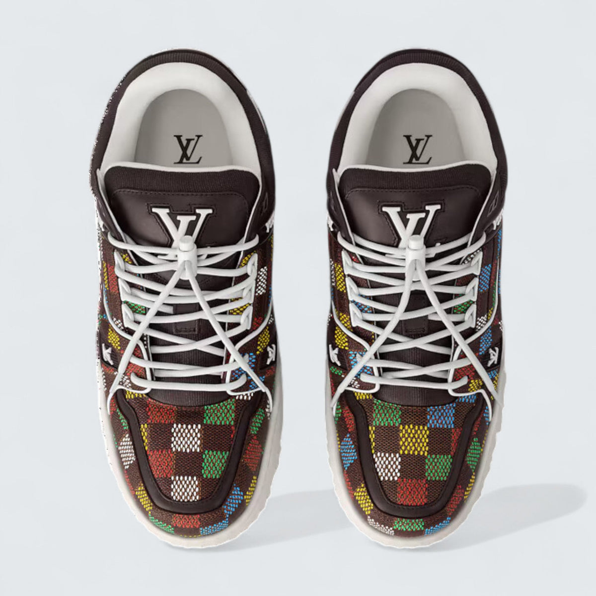 Louis Vuitton LV Trainer Maxi Sneaker 'Multicolor Damier'