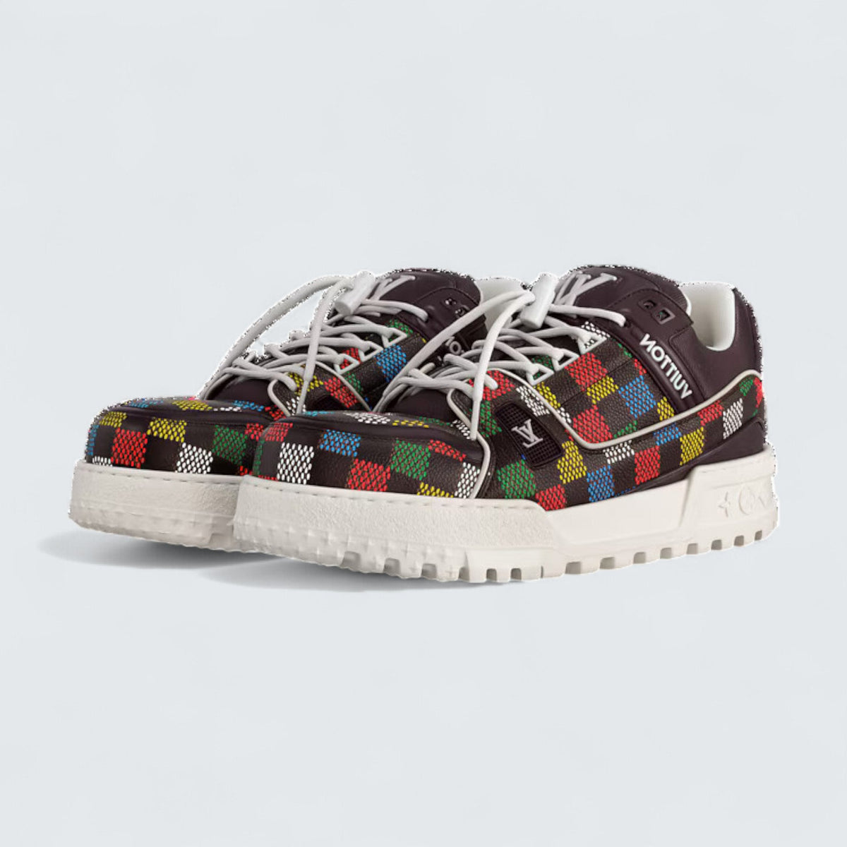 Louis Vuitton LV Trainer Maxi Sneaker 'Multicolor Damier'