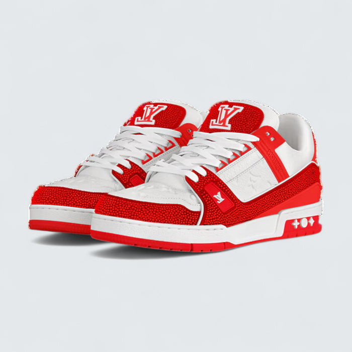 Louis Vuitton LV Trainer Sneaker 'Red'