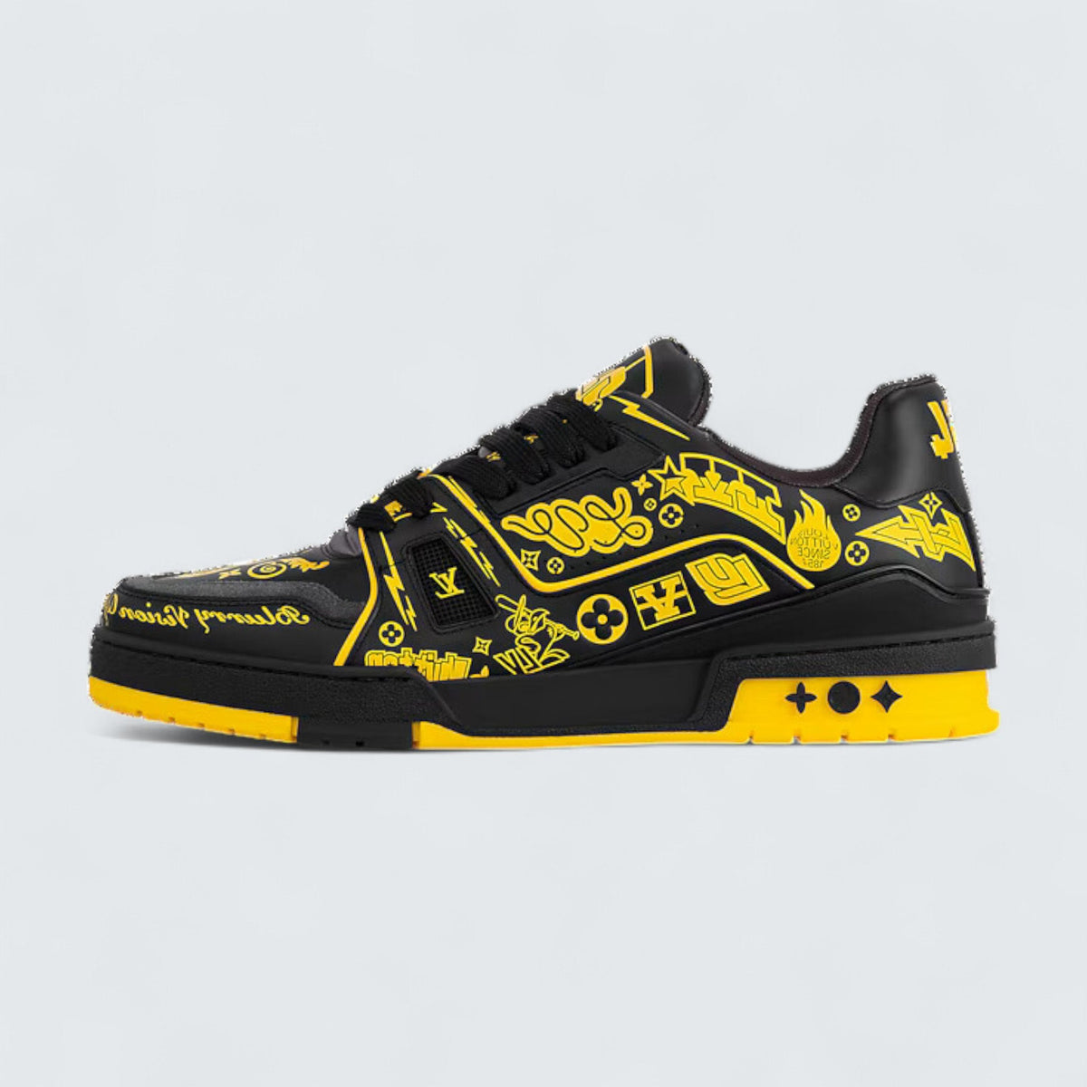 Louis Vuitton LV Trainer Sneaker 'Black Gold'
