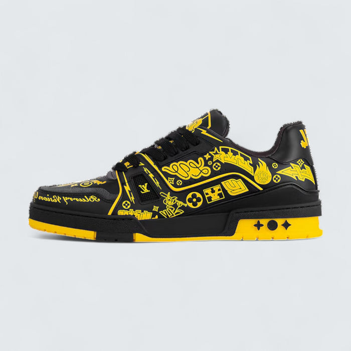 Louis Vuitton LV Trainer Sneaker 'Black Gold'