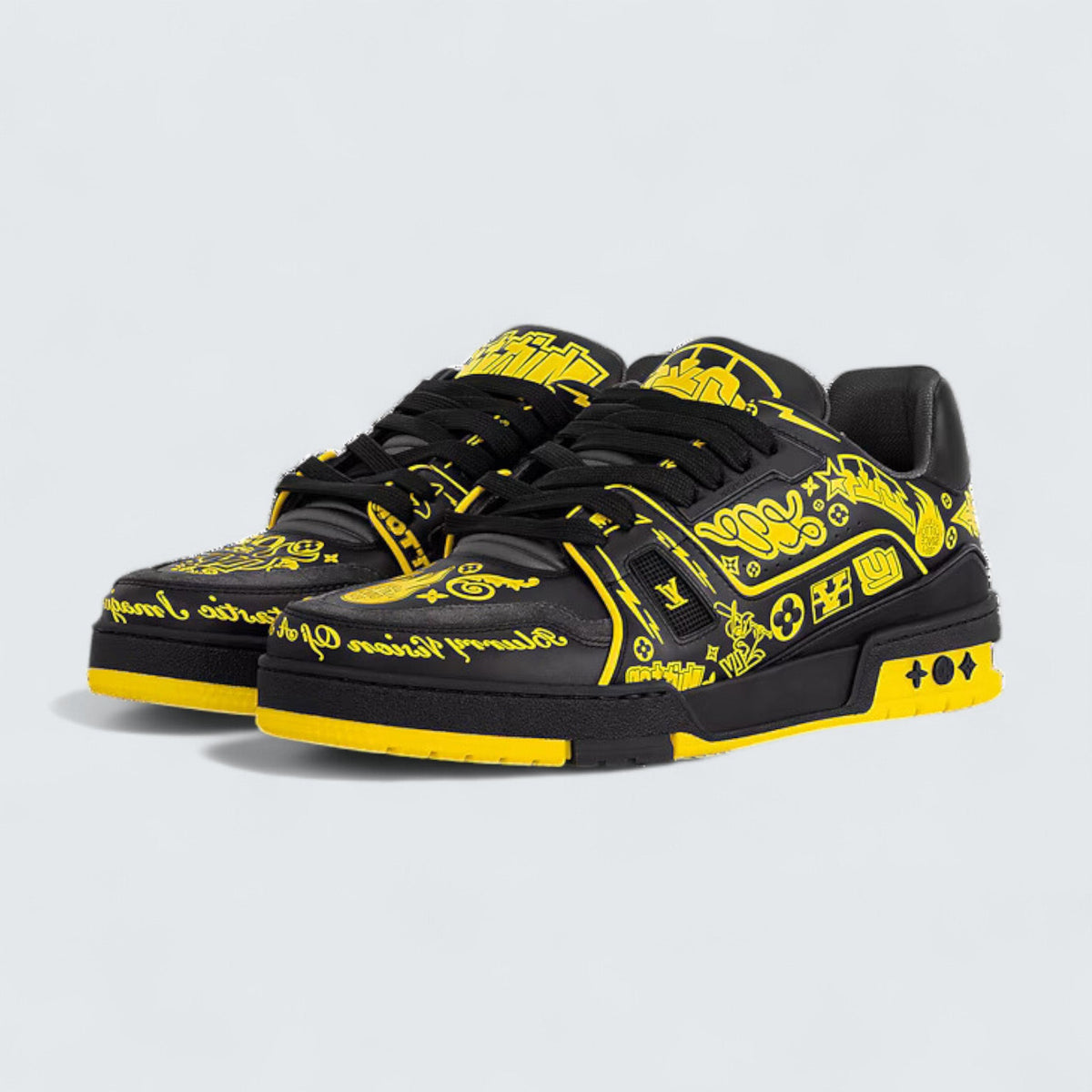 Louis Vuitton LV Trainer Sneaker 'Black Gold'