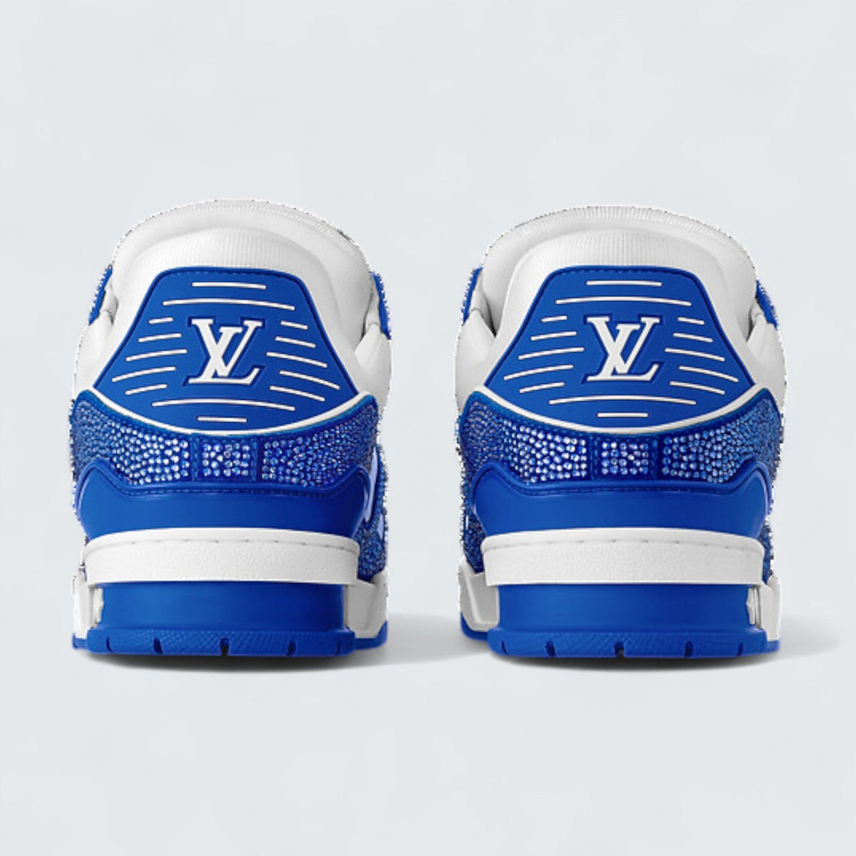 Louis Vuitton LV Trainer Sneaker 'White Blue'