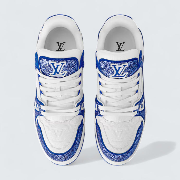 Louis Vuitton LV Trainer Sneaker 'White Blue'