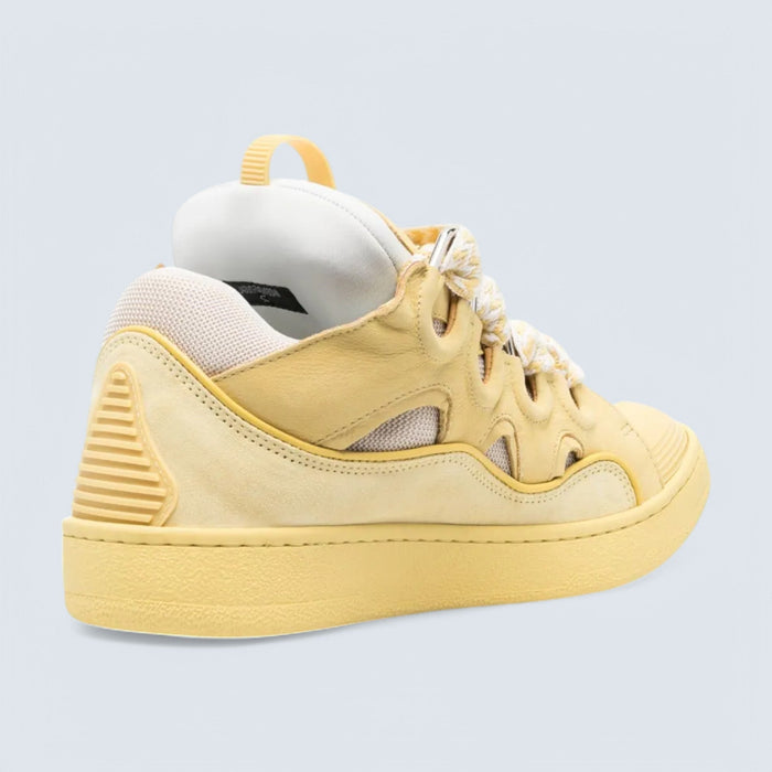 Lanvin Curb Sneakers 'Cream Yellow'