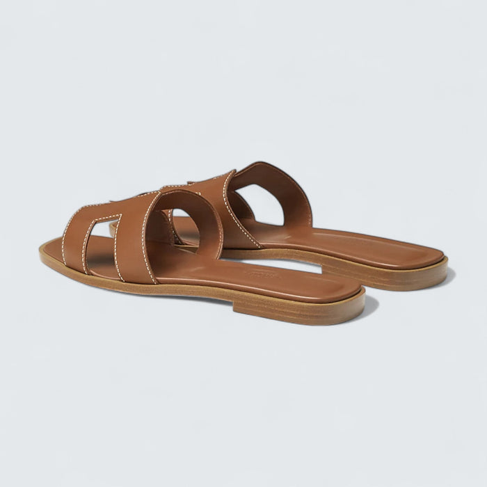 Hermès Oran Sandals 'Gold'