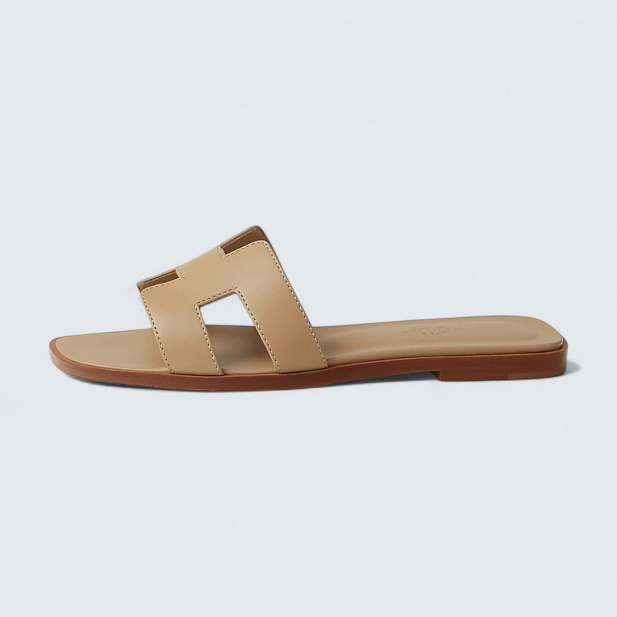Hermès Oran Sandals 'Beige Lin'