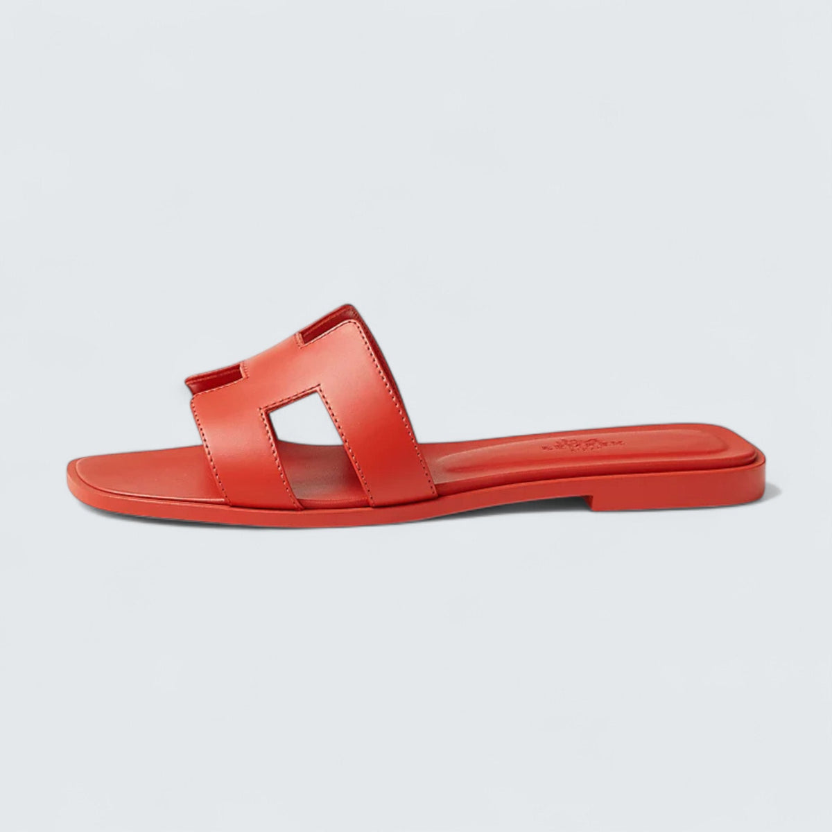 Hermès Oran Sandals 'Orange Capucine'